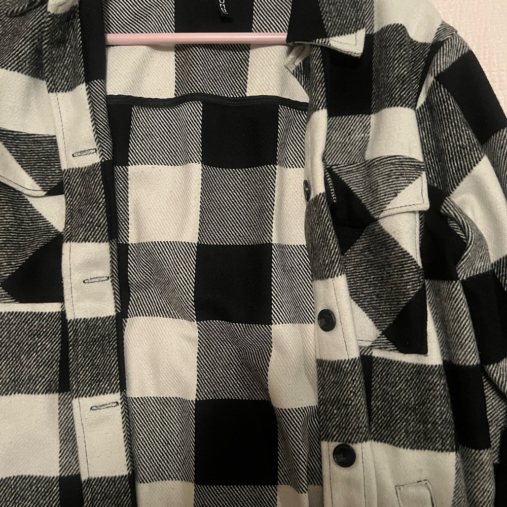 B&W Flannel jacket from h&m in size small (eur)
